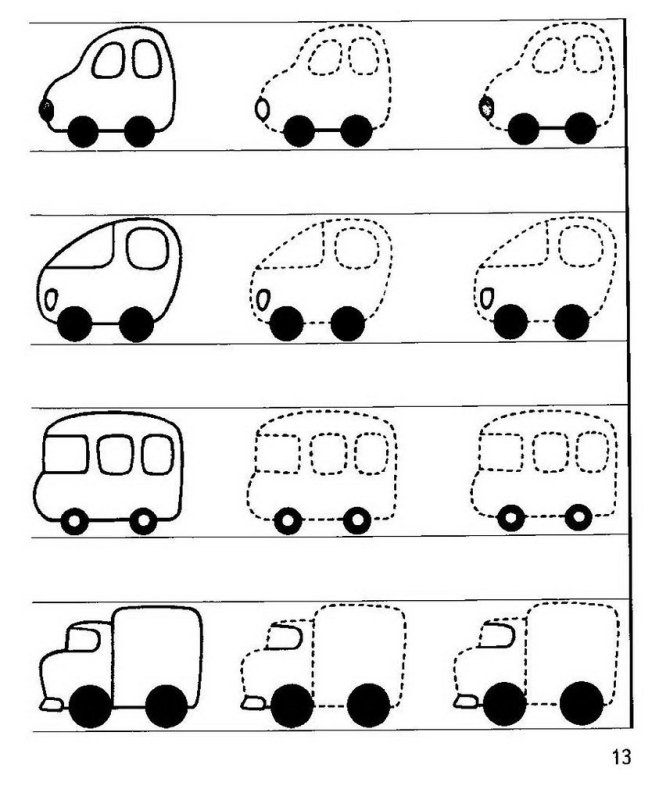 Задания в прописи для дошкольников 4-5 лет
