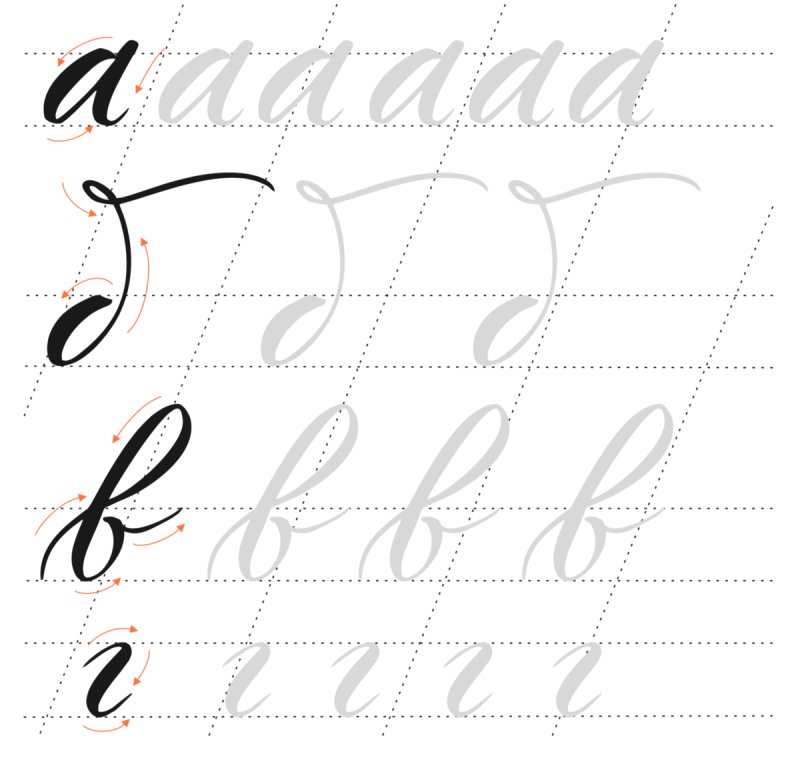 Каллиграфия для начинающих