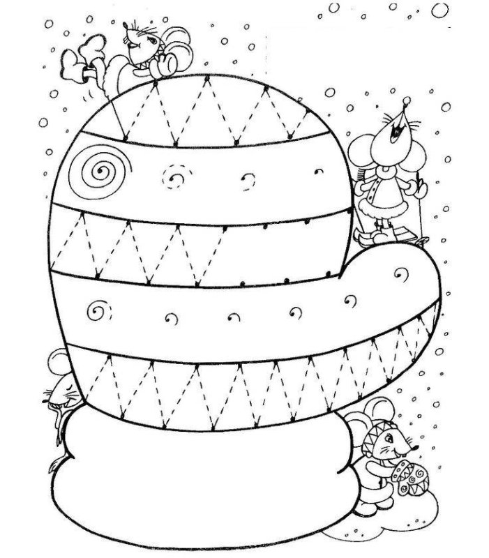 Новогодние заданияля детей