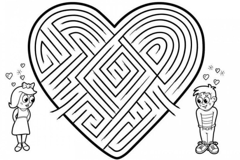 Необычные лабиринты для детей