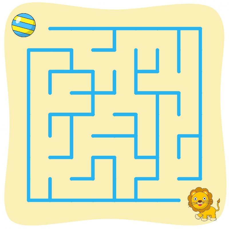 Лабиринты легкие