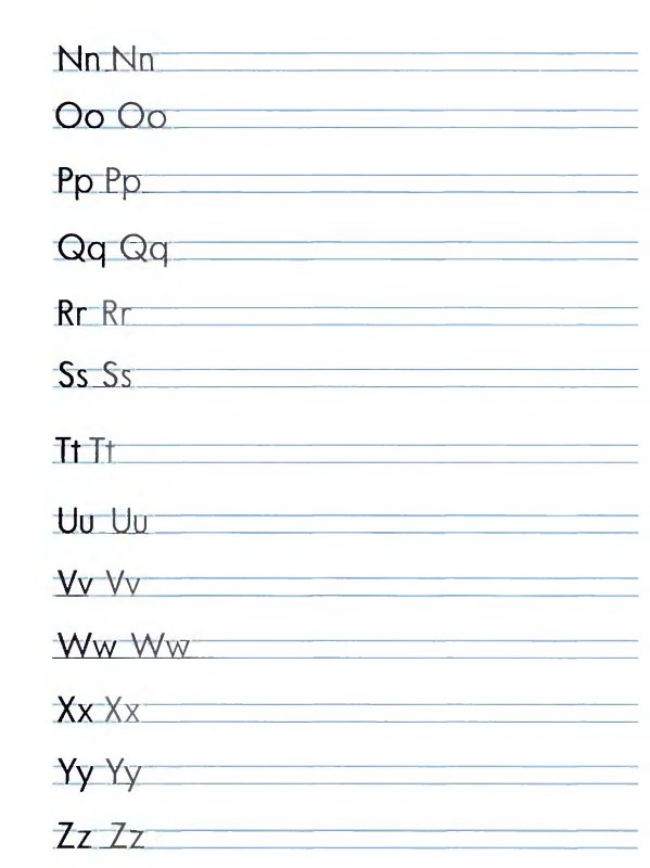 Прописи на английском языке для детей 2 класса