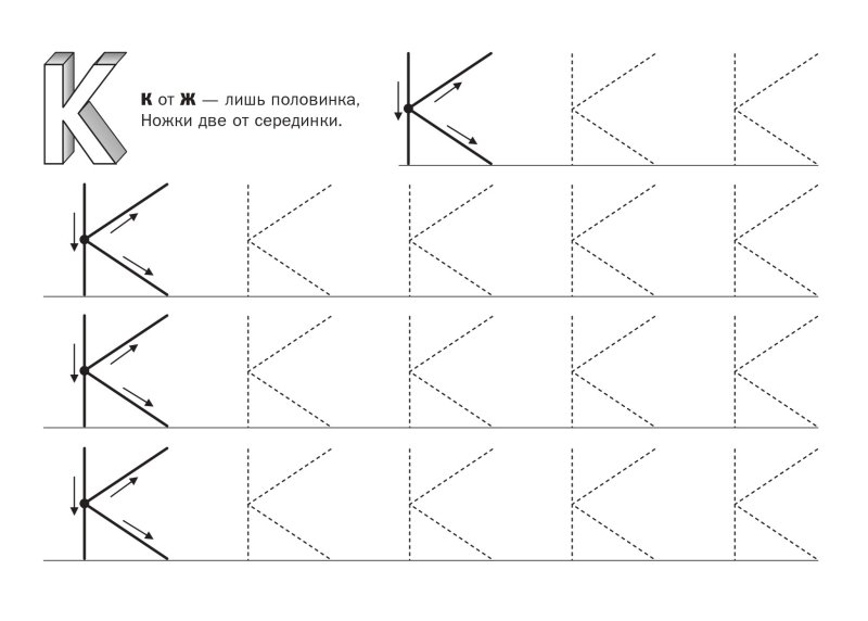 Прописи для дошкольников буквы печатные