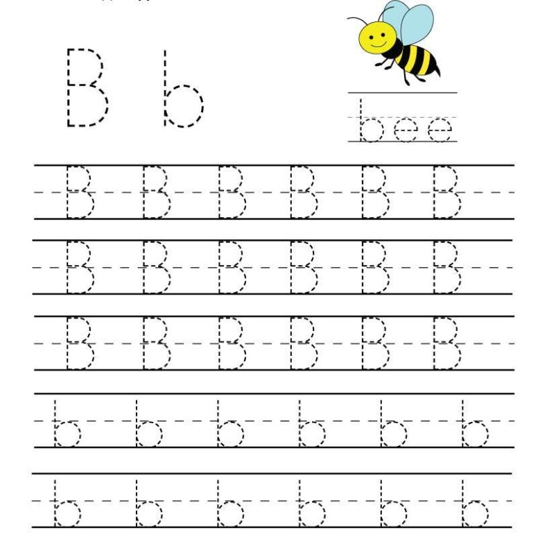 Прописи английских букв для дошкольников