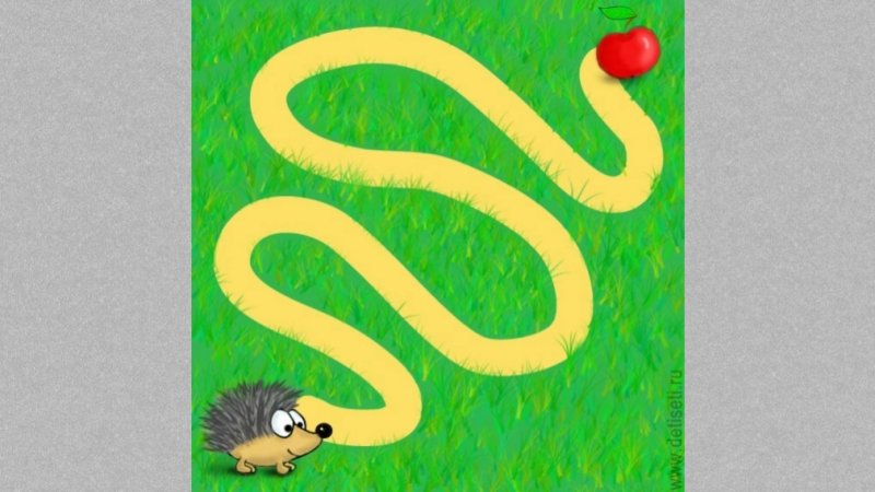 Графомоторные дорожки лабиринты