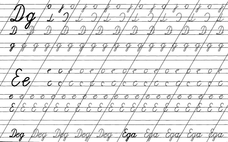 Научить ребенка писать прописными буквами