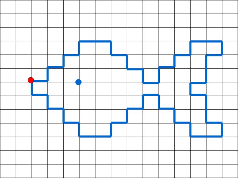Картинки по клеточкам для детей