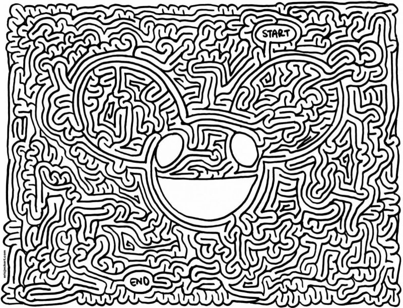 Лабиринт для 11-12 лет сложный