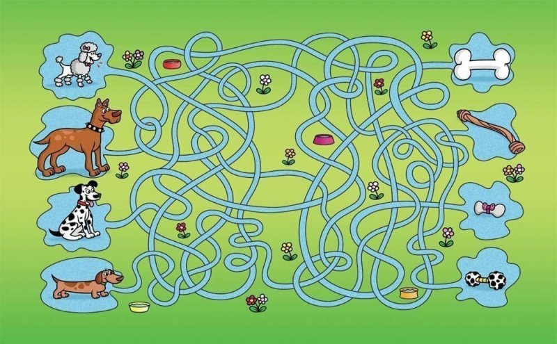 Детские лабиринты игры развивалки