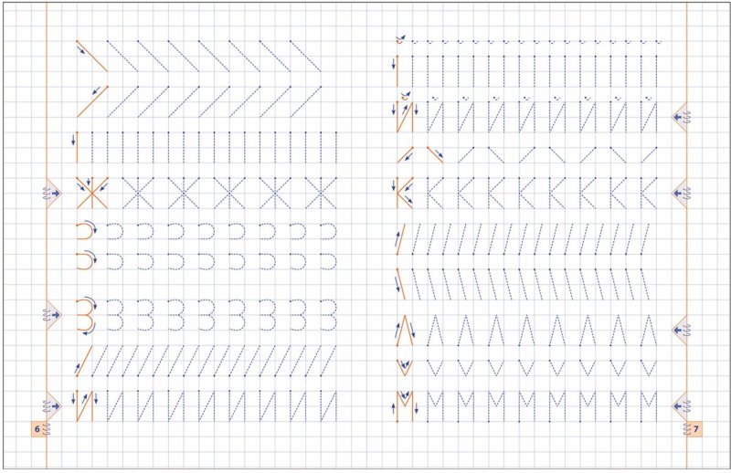 Элементы для подготовки руки к письму