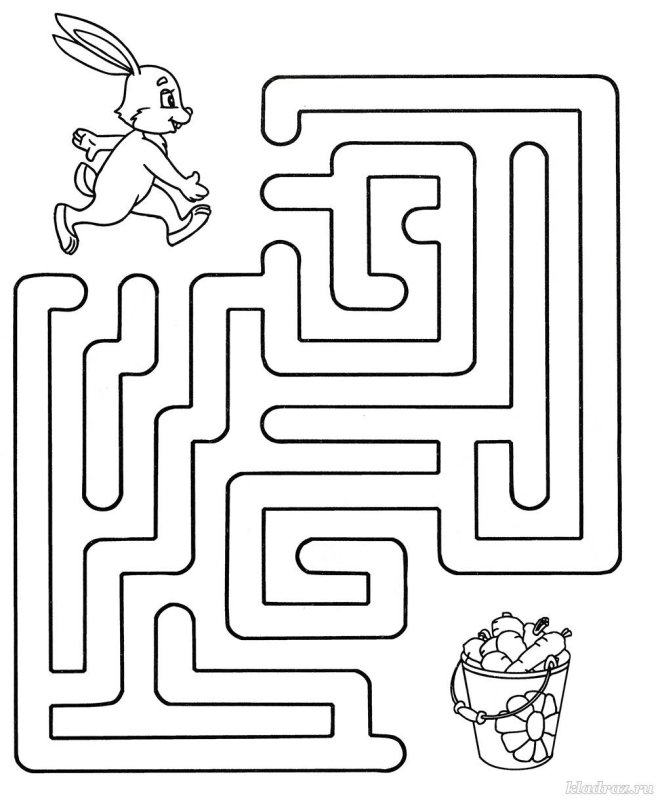 Игра Лабиринт для детей 5 лет