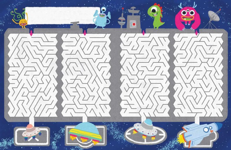 Игра Лабиринт космос