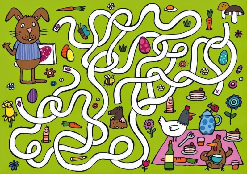 Игра Лабиринт для детей 7 лет