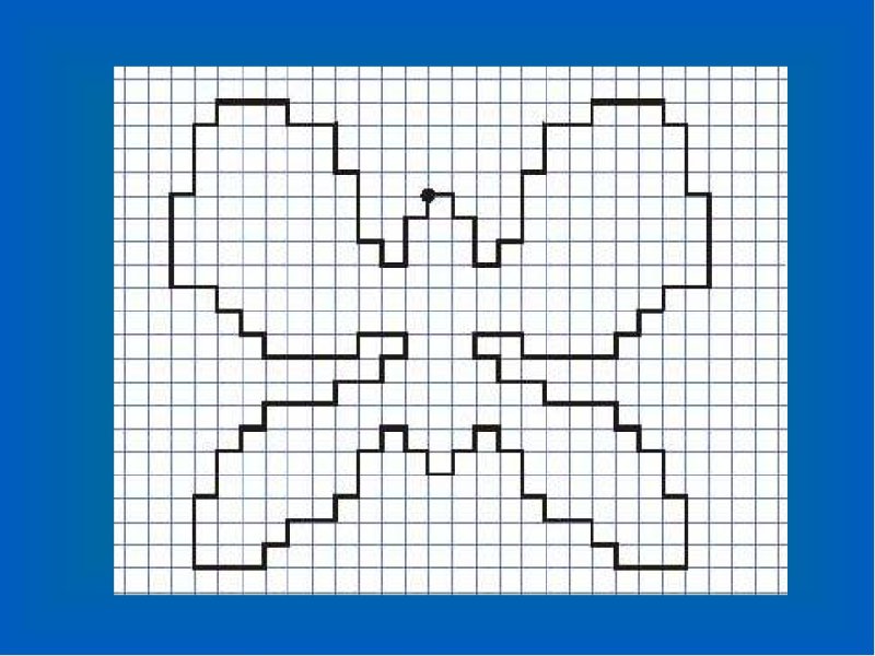 Графическое рисование по клеточкам