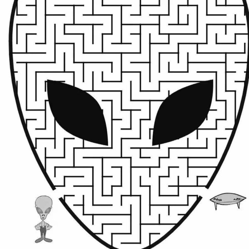 Лабиринт интересный