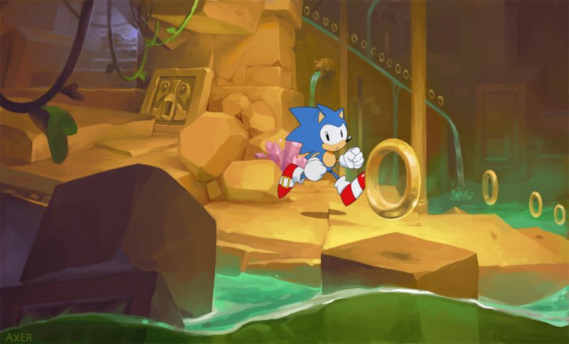 Sonic the Hedgehog 1 Labyrinth Zone