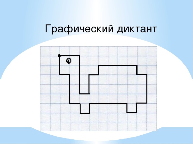 Графический диктант легкий