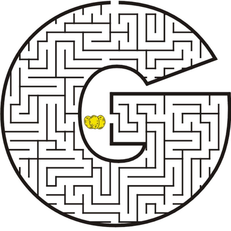 Maze Alphabet Лабиринт