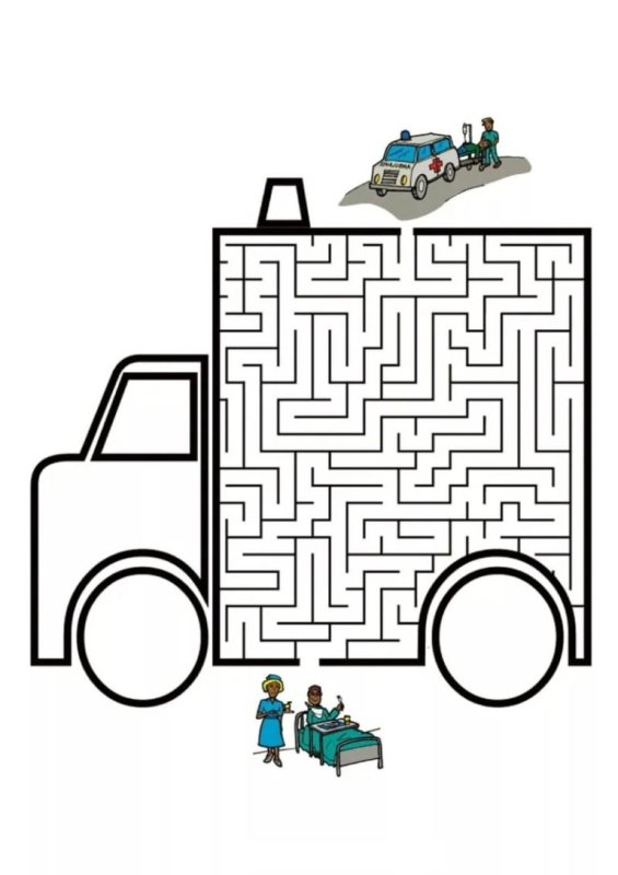 Задания лабиринты для детей 5-6 лет