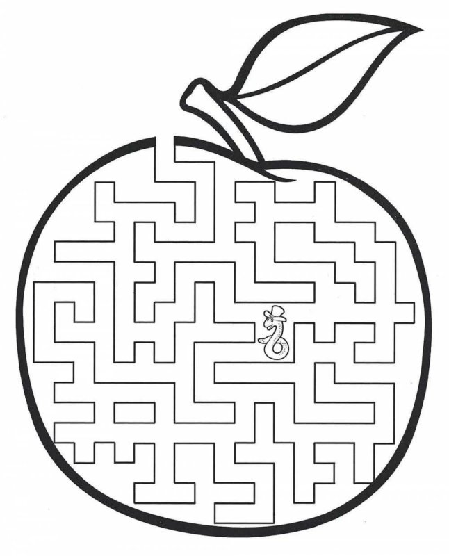 Лабиринт 7-8 лет