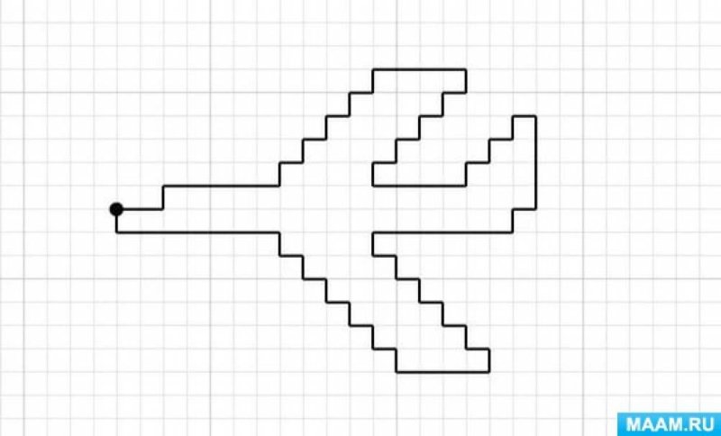 Клетки для графического диктанта