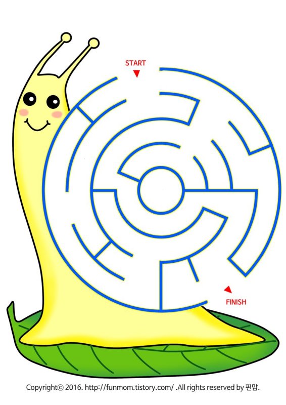 Детский Лабиринт улитка