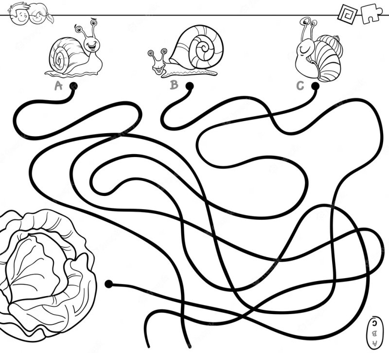 Улитка задания для детей