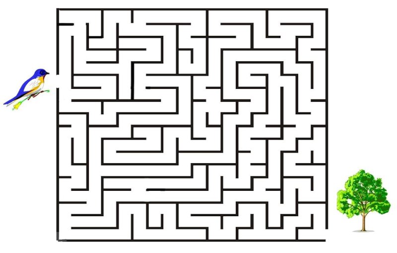 Лабиринт интересный