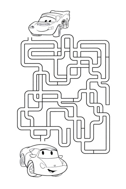 Лабиринт 5 лет для мальчиков