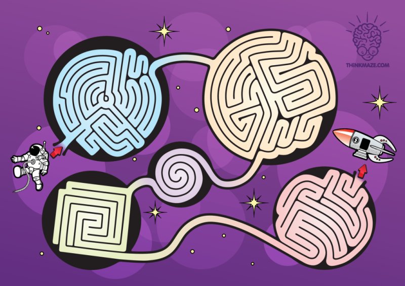 Лабиринт для детей амонг АС