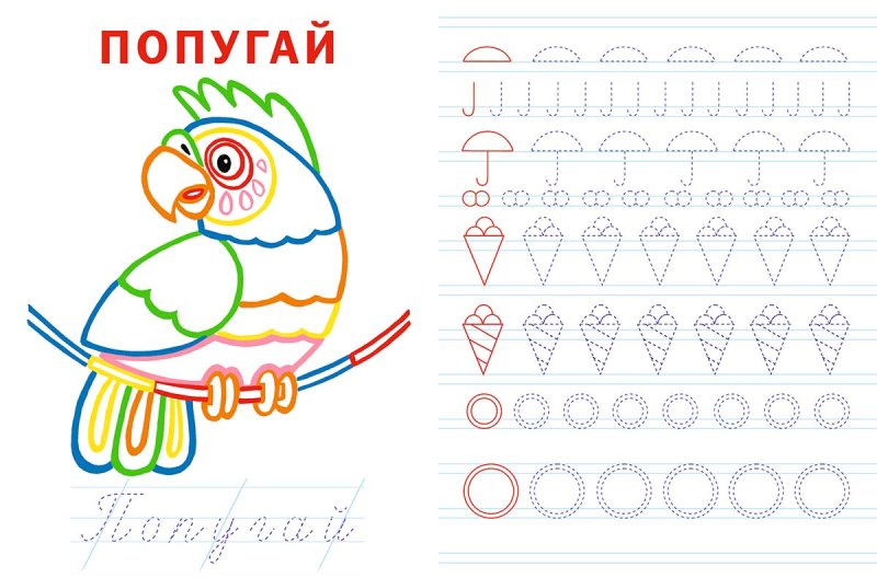 Прописи для дошкольников 4-5 лет буквы
