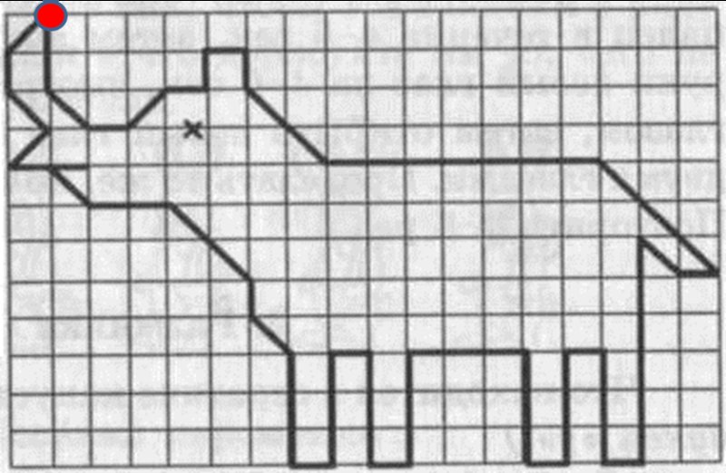 Графический диктант 1 класс