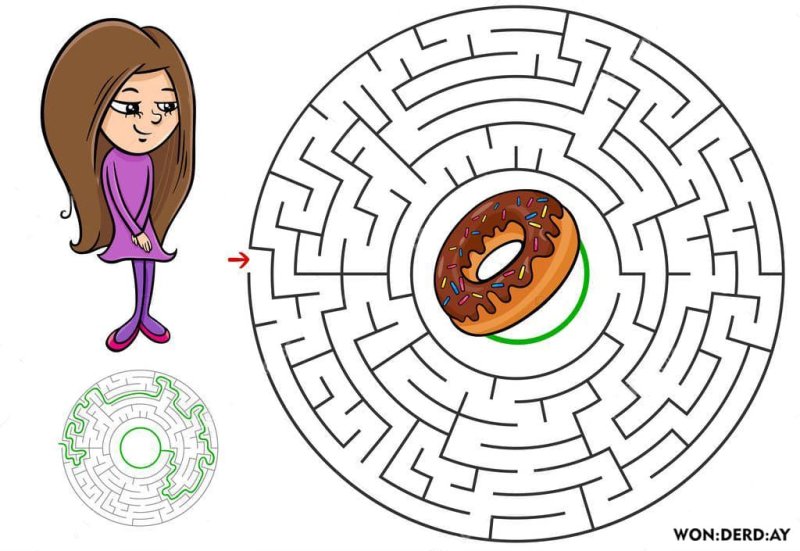 Лабиринты для детей