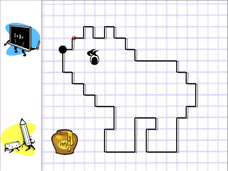 Графический диктант по клеточкам