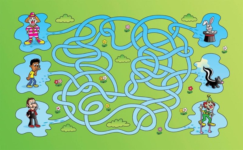 Игра Лабиринт для дошкольников