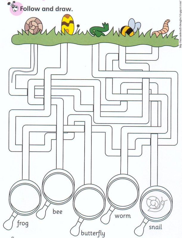 Лабиринты для детей