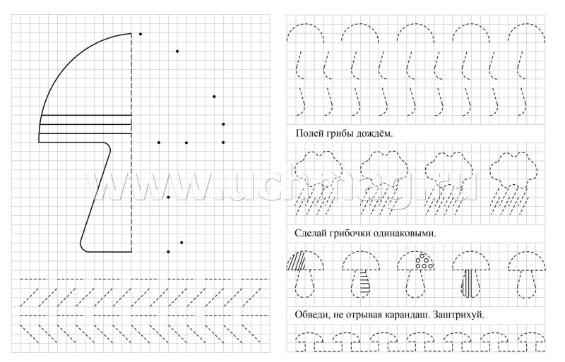 Математические прописи для малышей