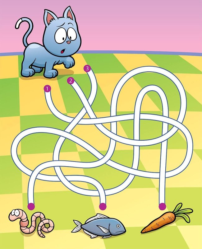 Детские лабиринты игры развивалки