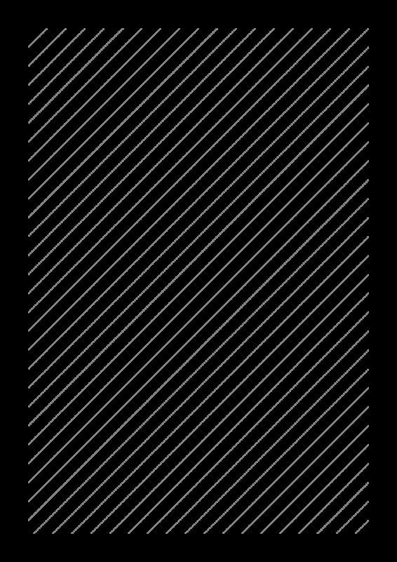 Разлиновка частая косая линия а4
