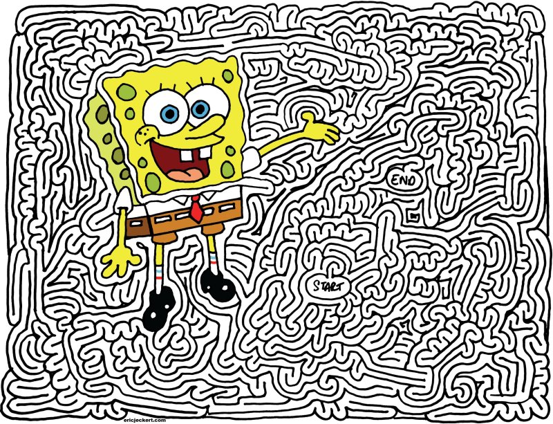 Лабиринт Спанч Боб
