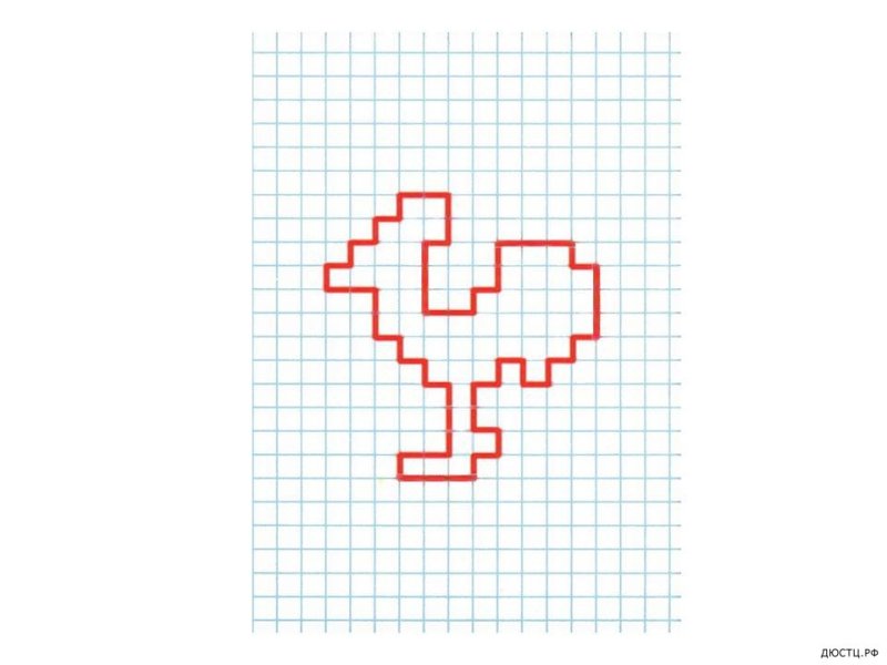 Рисование по клеточкам для детей