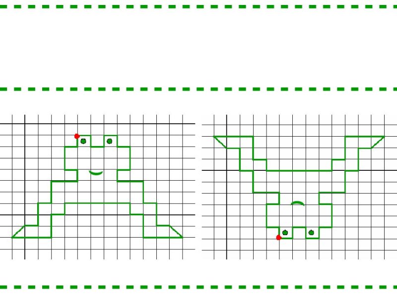 Графический диктант по клеточкам для дошкольников