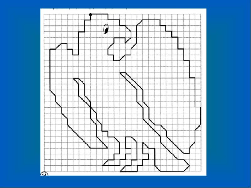 Графический диктант по клеточкам