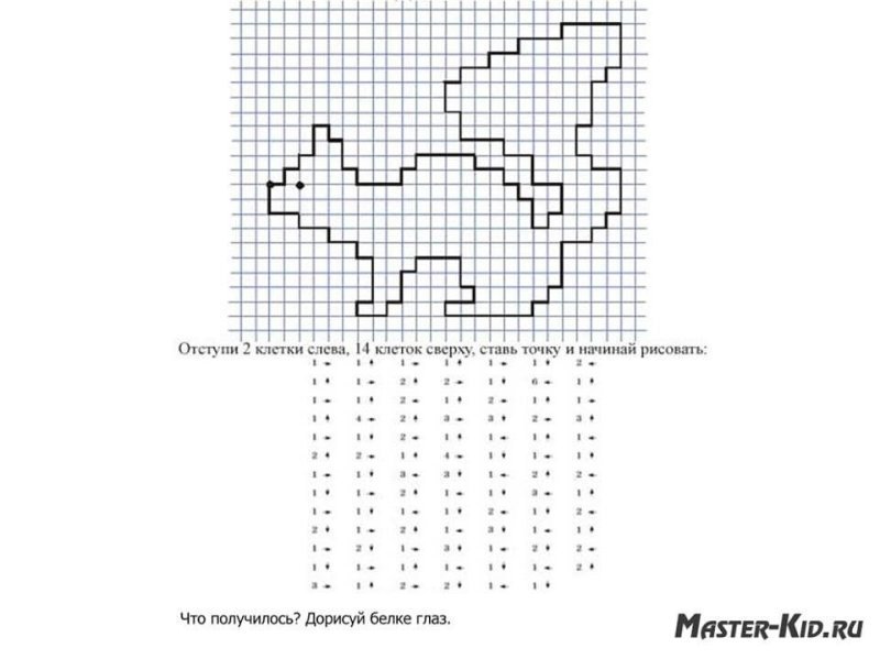 Графические диктанты грош цена человеку