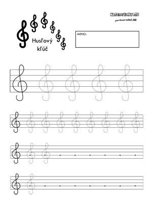 Нотные прописи