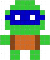 Рисунки по клеточкам черепаха