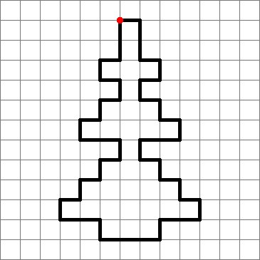 Графический диктант для дошкольников елка