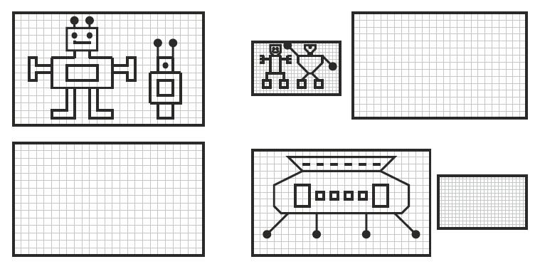 Графический диктант робот