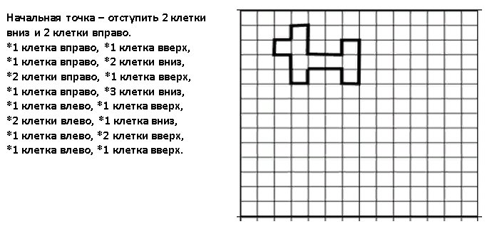 Графический диктант дош