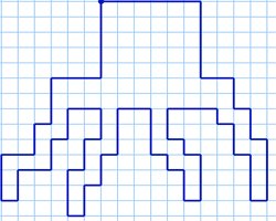 Графический диктант Осьминожка